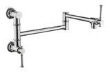 Pot Filler Faucet Wall Mount Pot Filler Faucet, Modern Brass Pot Filler Two-Attachment Wall Mount W928104079