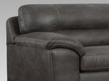 Tirana Contemporary 2-Piece Living Room Set, Fabric Pillow-top Arm Chair with Ottoman, Sequoia Ash T2574P195188