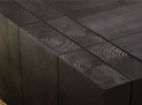 Living Room Wood, Versatile ,Black Wood Coffee,Modern Black Solid Wood Coffee W2729P199003