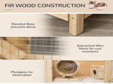 Wooden Hamster Cage 43224593