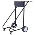 ZUN Outboard Boat Motor Stand, Engine Carrier Cart Dolly for Storage, 315lbs Weight Capacity, w/Wheels W46565411