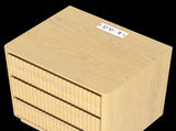 (Set of 2)End Table with Fast USB C Charging Station, Sofa Side Table with 3Drawers, Large Storage W409P414475