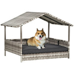 ZUN Dog Bed/ Dog House / Rattan Pet Sofa （Prohibited by WalMart） 76266078