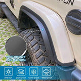 Fenders Front & Rear Fenders Compatible with 2018-2024 Jeep Wrangler JL and JLU Unlimited Rubicon, W2801P236146