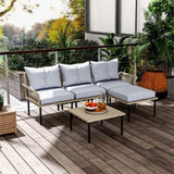 Pieces Patio Furniture Set 80714205