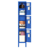 66"H Metal Lockers for Employees with 3 Door Storage Locker for Employees Gym School Home Office 82793070