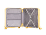 20"/24"/28" 3 pcs/set in ABS Spinner Wheel Luggage, Carry on Suitcase, with Cup Holder & USB Port & W2787P262958