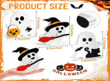 ute Ghost Halloween Decorations Indoor, Wooden Tiered Tray Decor Table Sign Set of 3, Black Cat Bat 14847370