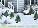 Solar Christmas Pathway Lights for Outdoor Decorations,Outside Christmas Tree Stake 98287799