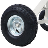 Trailer Dolly with Pneumatic Tires - 600 Lb. Maximum Tongue Weight Capacity, gray color W46542359