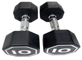 Premium Octagonal Dumbbell, Large Numbers Hard Chrome Plated Handle Dumbbells to Assist with 03893618
