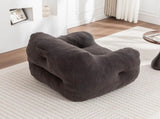 Bean Bag Chair, Bean Bag Sofa Chair with Armrests Stuffed High-Density Foam, Lazy Sofa Comfy Chairs W2200P454021