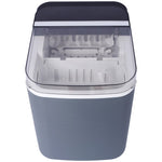 ZUN Ice Maker Countertop, Portable Ice Machine, Self-Cleaning Ice Makers with Basket and Scoop, 9 Cubes W465P204131