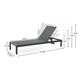 CAPE CORAL KD CHAISE LOUNGE BLK N779P180399B