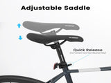 700Cx28 Road Bike, Lightweight Aluminum Frame, Disc Brakes, 16-Speed, Fast Acceleration, Suitable 62864627