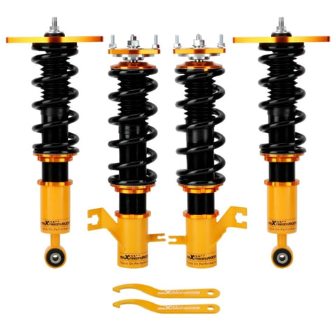 ZUN Coilovers Suspension Kit Fit for Nissan Sunny Bluebird N16 Sentra B15 2000-2006 Shock Struts Shock 40374736