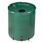 ZUN 66 Gallon Folding Rain Barrel Water Collector Green 66525837