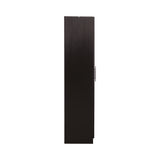 Stackable Wall Mounted Storage Cabinet, 15.75" D x 15.75" W x 70.87" H,black W331P187587