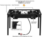 Outdoor Camp Stove High Pressure Propane Gas Cooker Portable Cast Iron Patio 92441113
