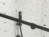44-48" W x 71" H Piovt Swing Glass Shower Door,Pivot Frame Sliding Shower Door with 1/4" Clear W2122P199024
