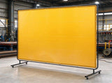 Welding Screen with Frame, 6' x 8' Welding Curtain Screen 18299962