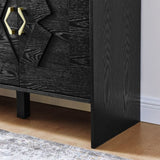 60" Mid Century Modern Sideboard Buffet Cabinet with Storage, TV Media Console, Storage Cabinet with W1801P290306