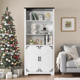 3-layer with 2 doors double Z shape with black iron corners, front curved base feet, triammine board 47974892