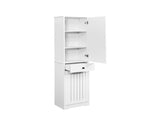 Laundry Cabinet ,with 1 Storage cabinet and 1 Drawer - White 81989550