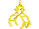 4 Claw Timber Log Lifting Logging Tongs Grabber Tong 28", Heavy Duty Solid Steel W46555816
