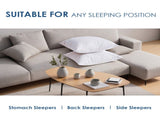 White square pillows suitable for bed 20*20 inches, sofa 82548363