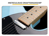 Maple Fingerboard GTL Electric Guitar SS Pickup Transparent sky blue 05671784