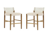 28.5'', Modern Solid Wood Bar Stool with Polyester Cushion - Minimalist Kitchen Island Stool for N780P271400W