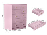 Macaron powder, particleboard with a textured melamine finish, 66*40*111cm, 42 drawer cabinet, 04628135