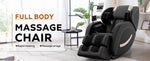 ZUN Massage Chair Recliner with Zero Gravity with Full Body Air Pressure W1875P224671