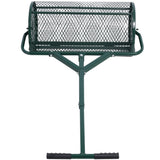 Peat Moss Spreader 24inch,Compost Spreader Metal Mesh,T shaped Handle for planting seeding,Lawn and W46554057
