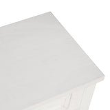 36'' Farmhouse Pine Wood Console Table Entry Sofa Table with 4 Drawers & 1 Storage Shelf for W120246661