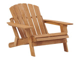 Oversize Wooden Outdoor Folding Adirondack with Pre-Assembled BackRest & SeatBoard, Wood Patio W2640P307500