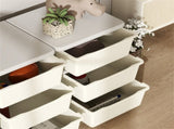 29.5" 3-Tier Kids Storage Unit Dresser Tower with 9 Drawers 32859265