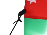 8 ft Santa and Snowman Christmas Inflatable Archway with 7 LED Lights, Multicolor 99718287