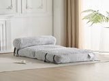 Latina Indoor Foldbable Bean Bag Lounge chair, Light Gray N775P265519G