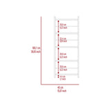 Vizcaya Home Office Set, Single Drawer, Keyboard Tray,Bookcase -Black B20092121