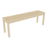 52Solid Wood Slatted Bench for Living Room, Bedroom, or Entryway Durable Natural Hardwood Finish, W773P227476