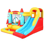 ZUN 420D 840D Oxford cloth jump surface rocket with fan inflatable castle n001 85759430