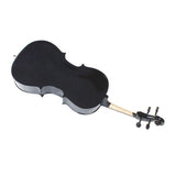 4/4 Wood Cello Bag Bow Rosin Bridge Black 68256691