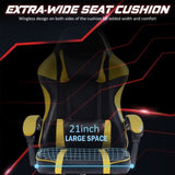Video Game Chairs for Adults, PU Leather Gaming Chair with Footrest, 360&degSwivel Adjustable Lumbar 32047475