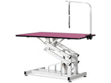 42.5INCH HYDRAULIC PET GROOMING TABLE PINK COLOR 46798649
