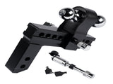 2" Receiver 8" Drop Rise Upgraded Adjustable Trailer Hitch Dual Solid Ball 2" and 2-5/16" 16823396