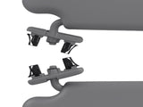 Pair Gray Sun Visor Parts fit for Toyota Corolla 09-13 Driver Passenger 18396125