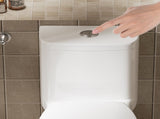 One Piece Toilet with Comfort Chair Seat ADA Height 17", Powerful Dual Flush Modern Toilet, 1.1/1.6 W3192P279683
