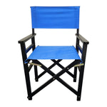 ZUN Folding Chair Wooden Director Chair Canvas Folding Chair Folding Chair 2pcs/set populus + Canvas W2297P143112